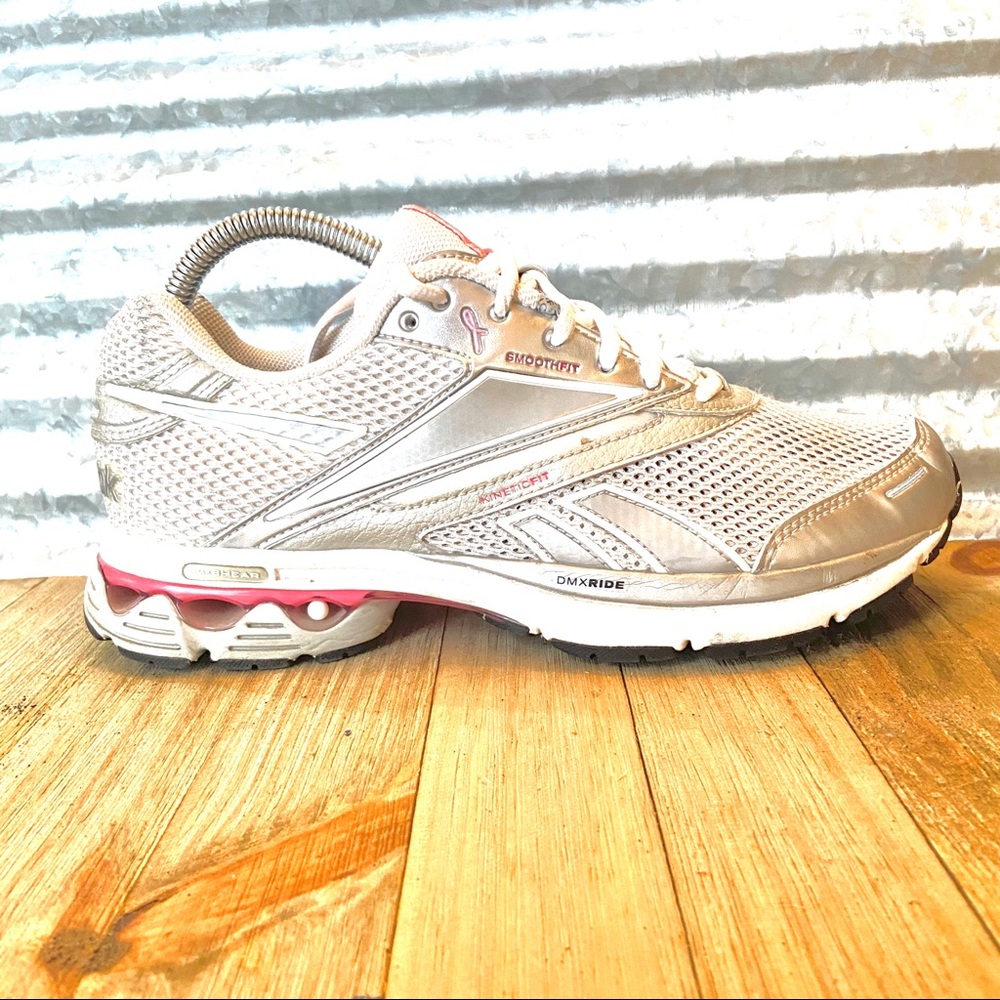 ReeBok Women’s DMX Silver/White Athletic Shoes